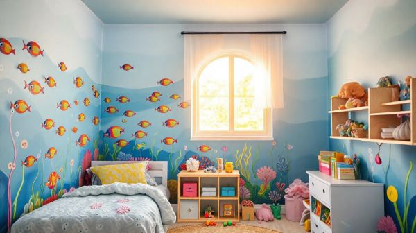 10 idées de papiers peints uniques pour sublimer la chambre de votre enfant