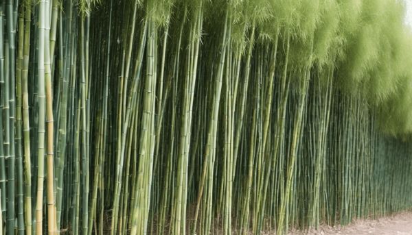 Quelles espèces de bambou choisir pour créer une haie brise-vent dans une région froide ?